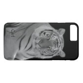 White Tiger Foto iPhone 7 Plus hoesje (Achterkant (Horizontaal))