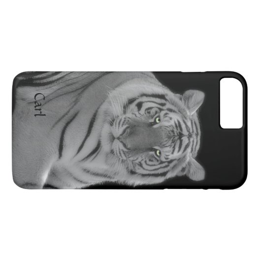 White Tiger Foto iPhone 7 Plus hoesje (Achterkant (Horizontaal))