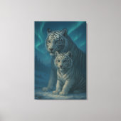 White Tiger – Guardian of Light – ManJiangHong Art Canvas Afdruk (Voorkant)