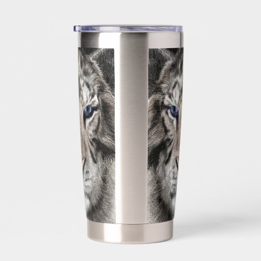 White Tiger Head  Geïsoleerde Drinkbeker (Rechts)