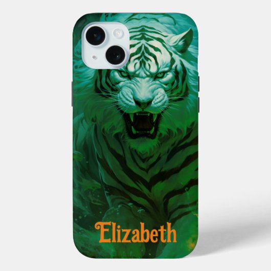 White Tiger iPhone / iPad hoesje (Achterkant)
