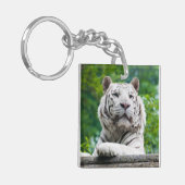 White Tiger key chain Sleutelhanger (Voorkant Links)