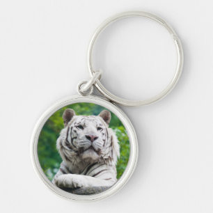 White Tiger key chain Sleutelhanger