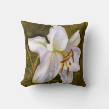 White Tiger Lily Blossom
