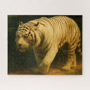 White Tiger Majesty – gestileerde wildlife art pri Legpuzzel
