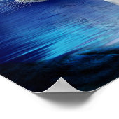 White Tiger Moon Art Poster/Print Poster (Hoek)