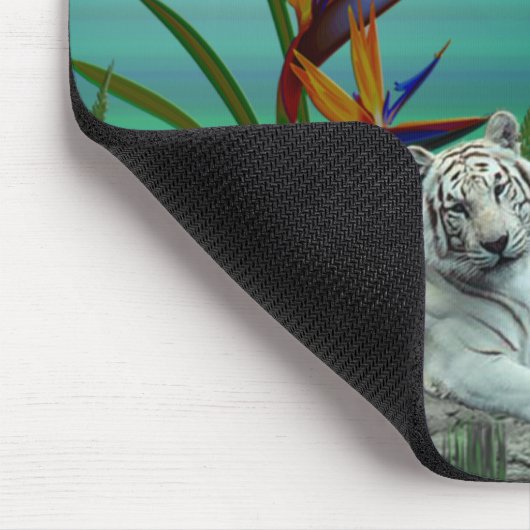 White Tiger Mousepad03 Muismat (Hoek)