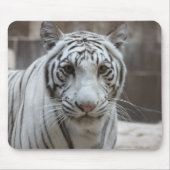 White Tiger mousepad Muismat (Voorkant)