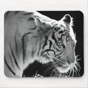 White Tiger Mousepad Muismat