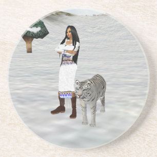 White Tiger Onderzetter