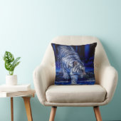 White Tiger Pillow Kussen (Stoel)