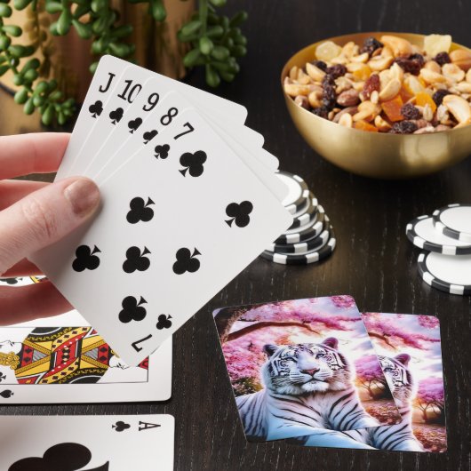 White Tiger Poker speelkaarten – Premium kwaliteit (Insitu)
