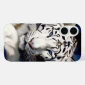 White Tiger Portret Case-Mate iPhone Case (Achterkant (horizontaal))