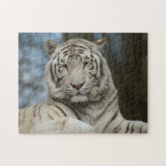White Tiger Puzzle Legpuzzel (Horizontaal)