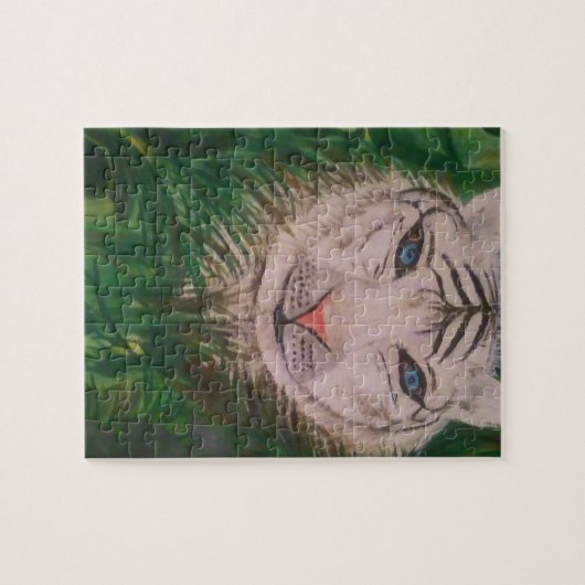 White Tiger Puzzle Legpuzzel (Horizontaal)