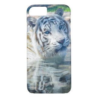 White Tiger reflectie iPhone 8/7 Hoesje