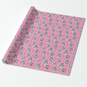 White Tiger Roar: Oerwoud regenwoudpatroon Cadeaupapier