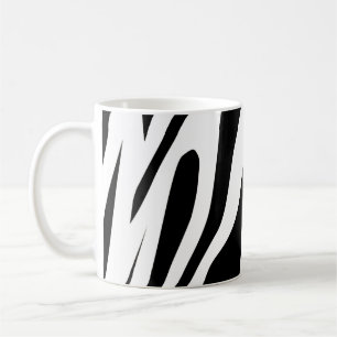 White Tiger Seamless Pattern Koffiemok