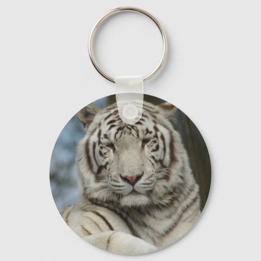 White Tiger sleutelhanger (Voorkant)