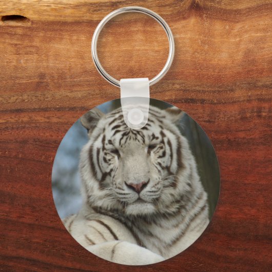 White Tiger sleutelhanger (Voorkant)