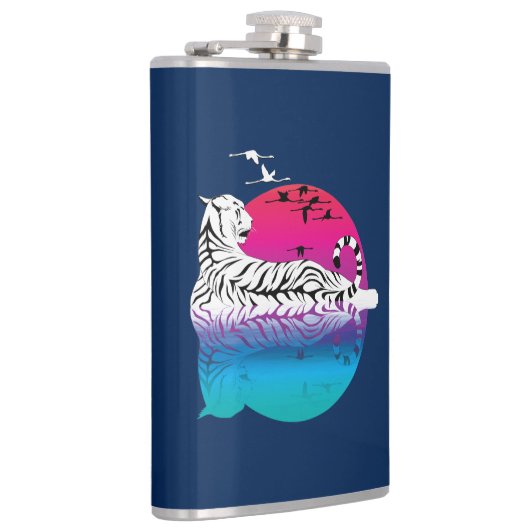 White Tiger Sunset Heupfles (Rechts)