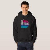 White Tiger Sunset Hoodie (Voorkant volledig)