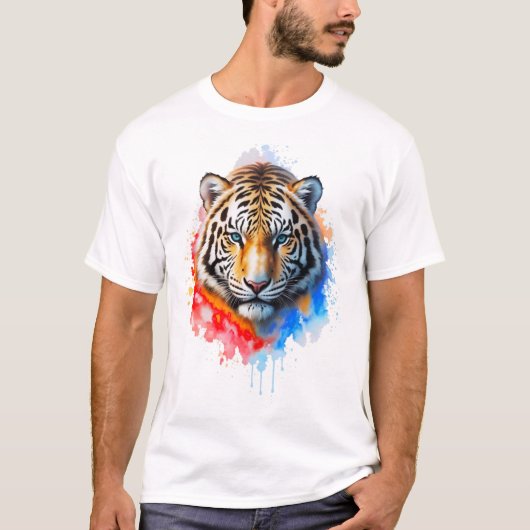 White Tiger T-shirt (Voorkant)