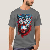 White tiger t-shirt (Voorkant)
