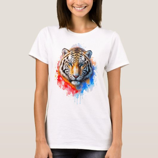 White Tiger T-shirt (Voorkant)