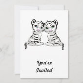 White Tiger Twins Kaart (Voorkant)