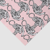 White Tiger-weefselpapier Tissuepapier (Detail)