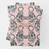 White Tiger Wrapping Paper (In situ)