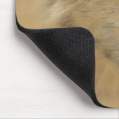 White Timber Wolf Chalk Tekening Muismat (Hoek)