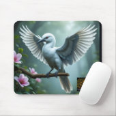White Tip Silverwing Muismat (Met muis)
