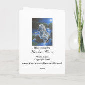 White Tirger Kaart (Achterkant)