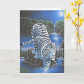 White Tirger Kaart (Gele Bloem)