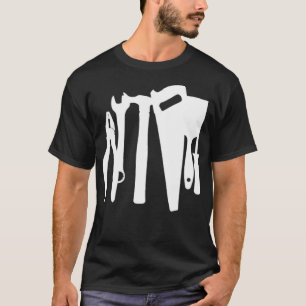 White Tool gift voor re pastries regenboogverjaard T-shirt