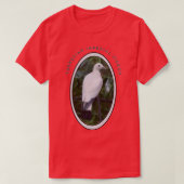 White Torresian Imperial Pigeon Twitcher Gift T-shirt (Design voorkant)