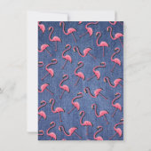 White Trash Birthday basparty uitnodiging (Achterkant)