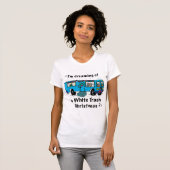 White Trash Kerstmis T-shirt (Voorkant volledig)