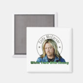 White Trash met Money Magent Magneet (Voorkant / Achterkant)