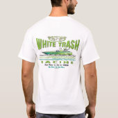 White Trash Racing Boat Profile T-shirt (Achterkant)