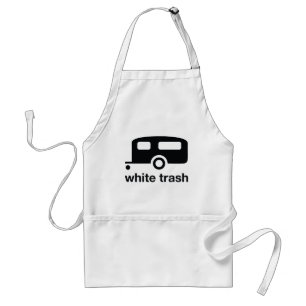 White Trash trailer icon - trailer park Standaard Schort