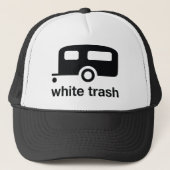 White Trash trailer icon - trailer park Trucker Pet (Voorkant)