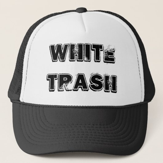 WHITE TRASH TRUCKER PET (Voorkant)