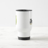 White Travel Mug - The Cornfield Resistance Reisbeker (Center)
