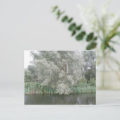 White Tree and River Landscape Briefkaart (Staand voorkant)