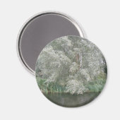 White Tree and River Landscape Magnet (Voorkant / Achterkant)