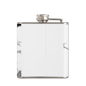 "White Tree" JTG Art Flask Heupfles (Achterkant)