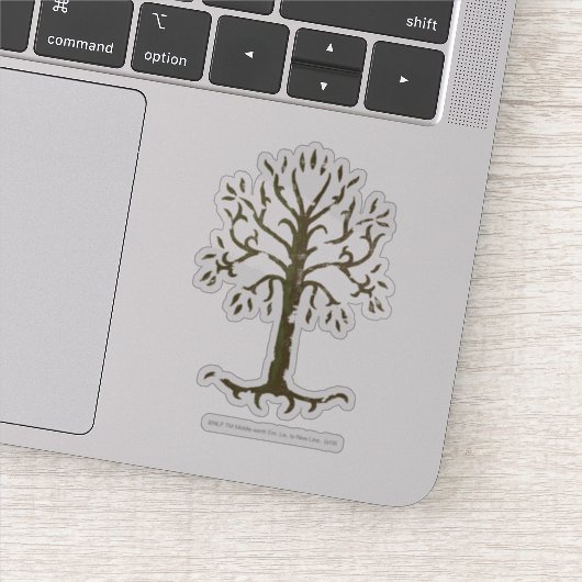 White Tree of Gondor Aged Sticker (Detail)